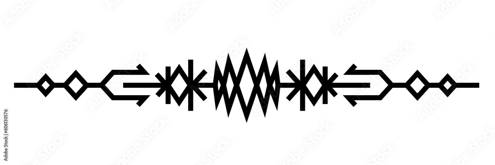 Abstract luxury PNG boarder. Art deco, vintage design element, pattern ...