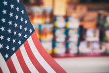 Fireworks: United States Flag With Fireworks For Sale