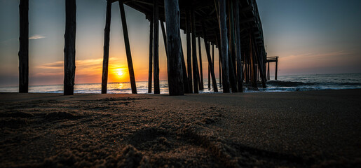 sunset at the beach