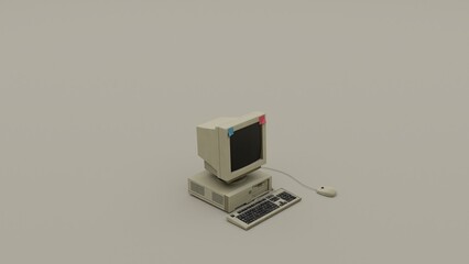 Poster - laptop computer and laptop