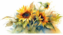 Sunflower Art Print Free Stock Photo - Public Domain Pictures
