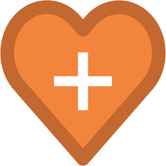 Canvas Print - Modern icon design of heart care 