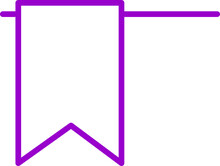 Purple Frame For Text
