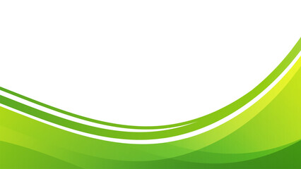 Wall Mural - abstract green curve background. gradient overlap composition, bussines concept