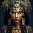 beautiful egyptian goddess, generative ai technology