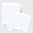 © NARANAT STUDIO - Note paper for text , isolated on transparent background , illustration Vector EPS 10