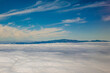 Roque Nublo above clouds