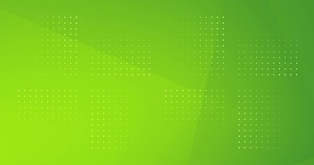 Wall Mural - 4k light yellow green gradient seamless looped animated background. Abstract random moves halftone dot square pattern. Polygonal bright summer geometric pattern. Simple elegant minimal sale banner