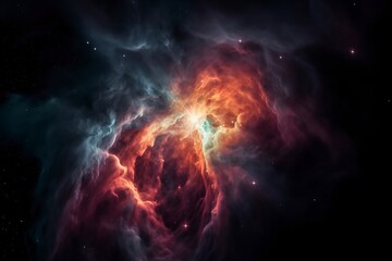 Wall Mural - the orion nebula deep space objects , generate ai