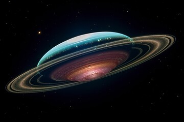 Wall Mural - using advanced imaging techniques to capture the detailed structure of the sombrero galaxy, a spiral