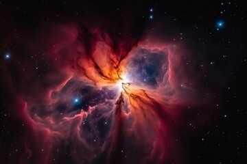 Wall Mural - the orion nebula deep space objects , generate ai