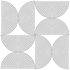 Wall Mural - set of abstract geometric shapes trending futuristic line design elements, infographic shapes. moder