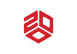 ZOO Initial Monogram Letter 200 Logo Design Vector Template z o o Cube Polygon Letter Logo Design