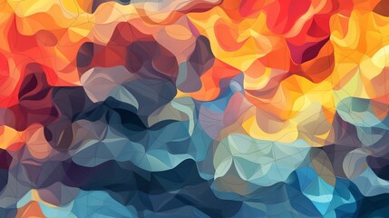 Wall Mural - color theme vector abstract background - abstract colorful background with paint - abstract colorful background with waves, Generative AI