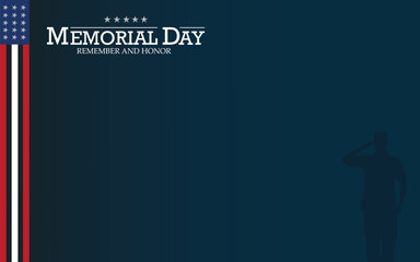 Wall Mural - Memorial day background