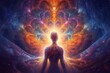 Rewritten title: Exploring the Origins of Consciousness: Uncovering the Universal Energy, Life Force, Prana, Divine Mind, and Spiritual Realms., Generative AI.