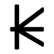 © Simple Glyphs - Kip Currency Symbol