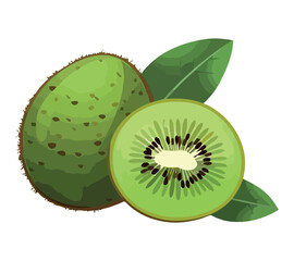 Sticker - Juicy kiwi design