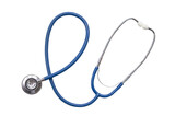 Fototapeta Do pokoju - Medical stethoscope on transparent background,Medical tool.