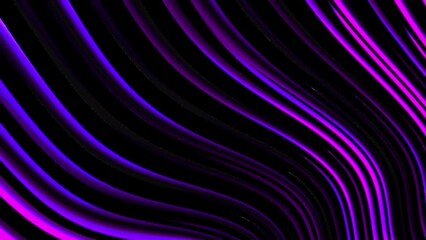 Wall Mural - abstract glowing violet wave line flowing. modern simple background