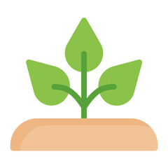 Poster - Sprout Flat Icon