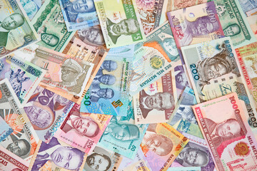 Wall Mural - Banknotes