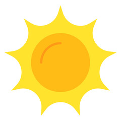 Sticker - Sun Icon