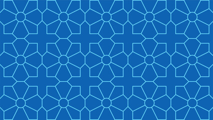 Wall Mural - Islamic pattern vector illustration for islam celebration. Islamic pattern for ramadan, eid, mubarak, eid al fitr and eid al adha. Arabic pattern for design in muslim culture and islam religion