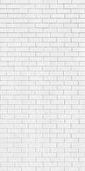 Wall Mural - Background texture of a white brick wall