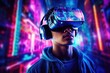 © YouraPechkin - World of virtual and augmented reality. Generative AI