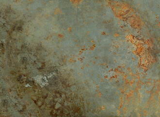 Sticker - Old rusty metal texture. Grunge background wallpaper