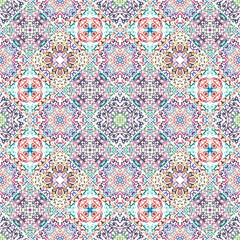  Seamless background pattern. Patchwork texture. Weaving. Traditional ornament. Tribal motif. Can be used for wallpaper, textile, wrapping, web page background.