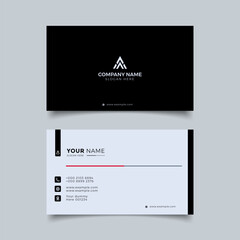Canvas Print - Professional Elegant Modern Business Card Design Template