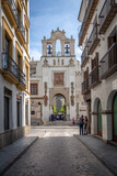 Fototapeta Uliczki - Door of Forgiveness (Puerta del Perdon) at Seville Cathedral - Seville, Andalusia, Spain