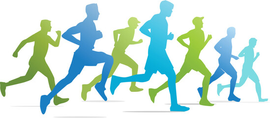 Great elegant vector editable marathon poster background design for your marathon championship event	