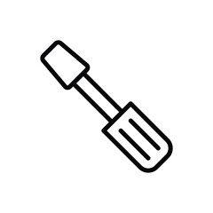 Canvas Print - Screwdriver vector icon