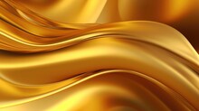 Gold Abstract Background 3D Illustrations