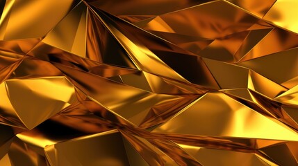 Gold abstract background 3D illustrations