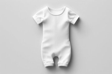 Poster - Empty bodysuit for kids mock up for advertisement, photos, brands Generative AI