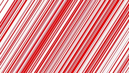 Poster - Abstract red-white background from lines. Screensaver for decoration or intro. Rendering animation.