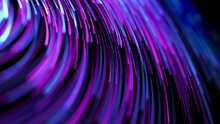 Blue And Purple Line Networking Background, 3d Animation Line Background, Blue And Purple Technology Background