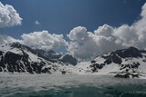 Fototapeta  - lake in austrian alps