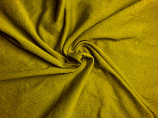 Gold color fabric texture seamless, Gold background.