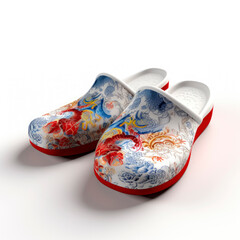 Wall Mural - Home slippers isolated