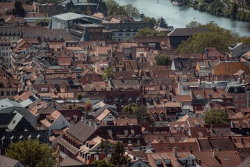 Wall Mural - view of the old town