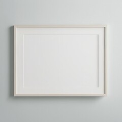 Empty picture frame with copy space for quotes, products, photos Generative AI