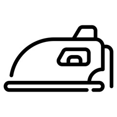 Poster - Steam Iron Icon