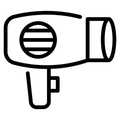 Sticker - Hair Dryer Icon