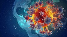 Worldwide Illness And Viral Dissemination Coronavirus. GENERATE AI