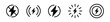 © Vlad Ra27 - Wireless charger vector icon collection. Charger vector icon. Charging vector icons.